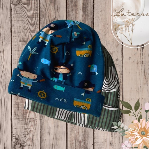 LATESSA® Baby Beanie für Jungen, Handmade in Germany
