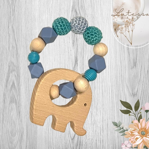 [lts-ba-gr-m-b] LATESSA® Greifring für Jungen, Handmade in Germany